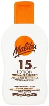 Malibu Medium Protection Lotion SPF15. 200ml