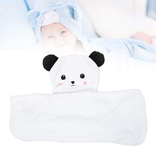 Baby Shower Towel, Cartoon Animal Soft Super Absorbent Newborn Bath