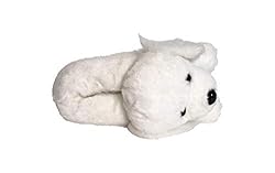 Happy Feet Slippers Gray Puppy Animal Slippers for
