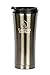 Lasting Coffee Leak Proof Dishwasher Safe Double Wall Insulated Stainless Steel Travel Mug, 16 oz (Metallic Black)