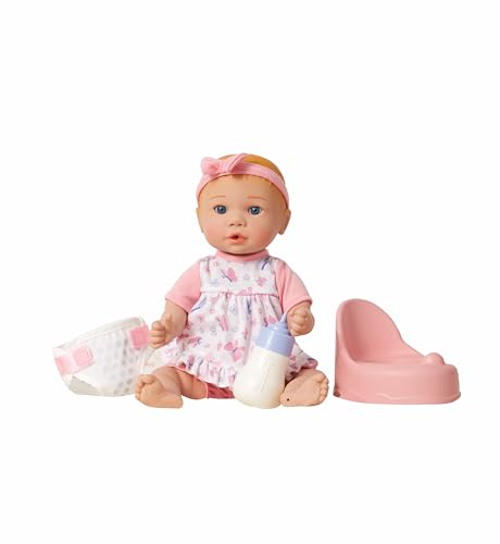 Madame Alexander 13-Inch Potty Pals Baby Doll, Light Skin Tone