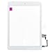 TechOrbits Touch Screen Replacement Glass Digitizer Compatible Ipad Air 1st Generation 9.7” with Home Button A1474 A1475 A1476 Repair Guide & Tool Kit (White)