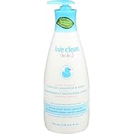 Live Clean, Shampoo Wash Tearless Gentle Moisture, 25 Fl Oz