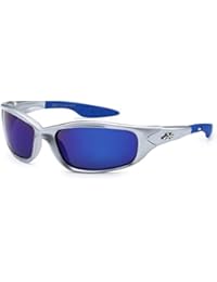 Kids K20 Sunglasses UV400 Rated Ages 3-10 (Silver Blue, Black)
