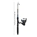 Alomejor 1.8M Fishing Rod Suit Portable Fishing Wheel Fisherman Beginners Telescopic Rod Kit Telescopic Fishing Pole(Plastic Fishing Reel)thumb 1