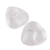 EUBUY Waterproof Triangle Silicone Push-up Breast Pads Swimsuit Bikini Bra Inserts Breast Enhancer Pads (Clear)