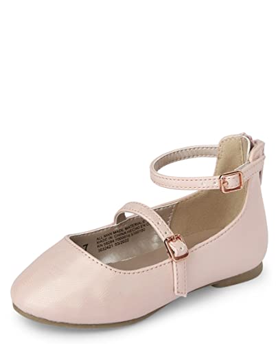 The Children's Place,and Toddler Girls Ballet Flats,Pink,7 Years