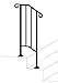 Iron X Handrail Picket #1 (Concrete Steps)