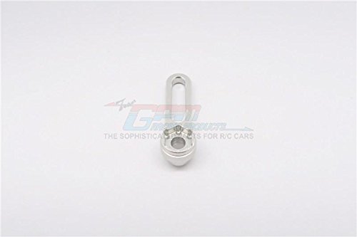 Kyosho Motorcycle NSR500 Upgrade Parts Aluminum Steering Arm (C10) - 1Pc Silver