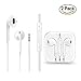 Earbuds with Microphone and Volume Control, 2 Pack Earphones for iPhone 7 7plus 8 8plus X 6 6s 6 Plus 6s Plus Headphones with 3.5mm Jack Plug