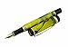 Jinhao Century Fashion Tiger Eye Color Black Line Celluloid Fountain Pen 18kgp Fine Nib with Pen Pouch