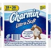 Charmin Ultra Soft Double Roll Toilet Paper, 18 ct