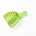 Easyinsmile Generic Perforated Dental Impression Trays ,10 PCS Autoclavable Impression Trays Set Plastic Teeth Holder (Green)