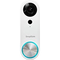SimpliSafe Pro Smart Wi-Fi Video Doorbell HD Security Camera