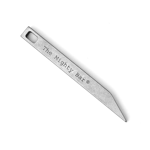The Mighty Bar - Heavy Duty Keychain Prybar EDC Pry Bar for