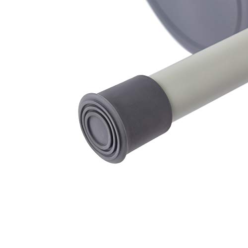 Medline Steel 3in1 Bedside Commode, Portable Toilet with Microban