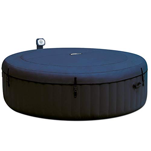 Intex 28409E PureSpa 6 Person Home Inflatable Portable Heated Round Hot Tub Spa 85inch x 28