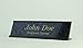 Personalized Name Plate with Wall OR Office Desk Holder - 2x8 - Customize
