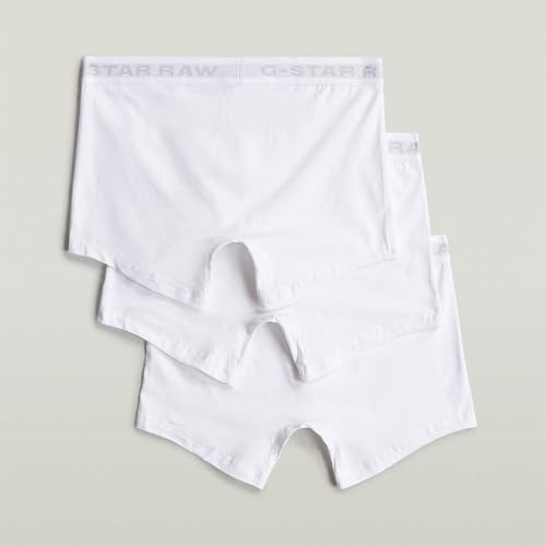 Uomo Boxer Briefs 3 Pack, Bianco (white/white/white D23771-D516-6008), L