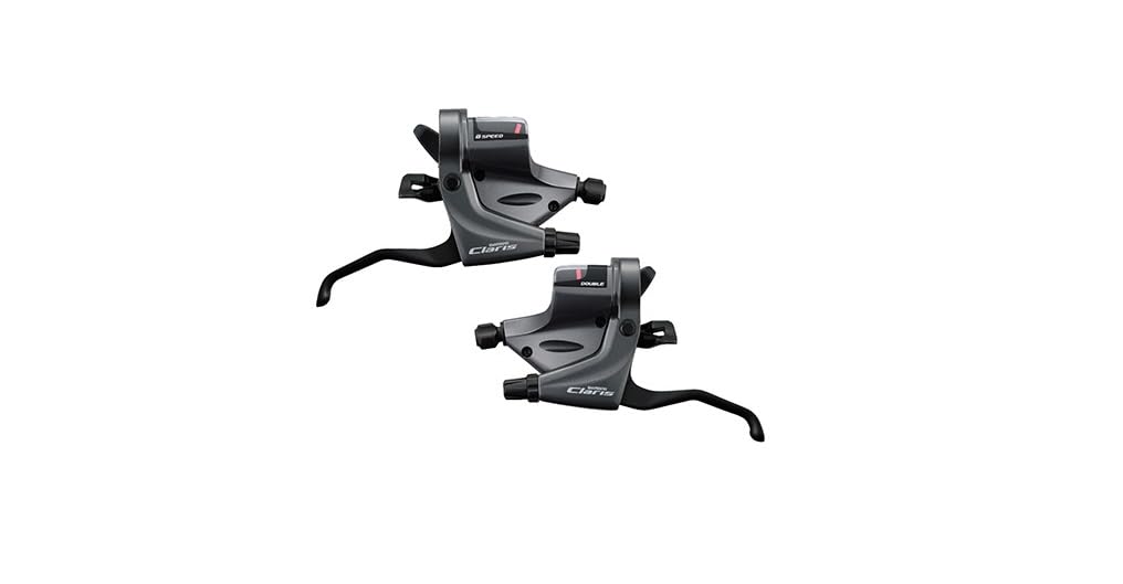 Shimano ST-RS200 Claris 8-speed road flat bar levers, for double