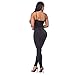 Yizenge Women Spaghetti Strap Bodycon Tank Jumpsuits Rompers Playsuit(Black,M)