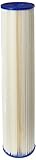 Pentek ECP20-20BB Pleated Cellulose Polyester Filter Cartridge, 20" x 4-1/2", 20 Microns