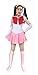 DAZCOS Women's Chibi Moon Cosplay Hair Clips Leaf Shape Costume Accessories (White)