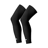 SONTHIN Leg Sleeves Compression Full Leg Long Sleeves for Men Women Youth (5 Colors Available,1 Pair)