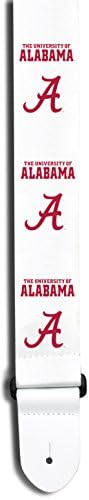 College Guitar CGSB-AL Alabama College Guitar Seatbelt Straps