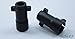 SSD RC Pro Aluminum Rear Lockouts for SCX10 II (Black)