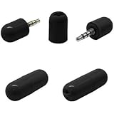 Premium Black 3.5mm External Mini Microphone for Apple iPhone 3G 3G S 4 / iPod Touch 1st 2nd 3rd 4th Gen / iPod Classic / iPod Nano 4th 5th 6th Gen