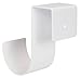 MIDE Products 235W-2 Aluminum Pool Accessory Hooks Pair, 6-Inch Long, White