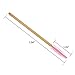 300 Pack Mascara Wands Disposable Eye Lash Brushes Applicator for Eyelash Extensions Makeup Tool Bulk, Gold/Pink