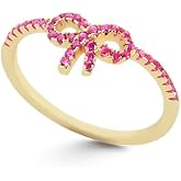 Mint & Lily Pave Bow Ring