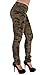 Women`s Plus/Junior Size Classic 5 Pockets Camouflage Skinny Jeans