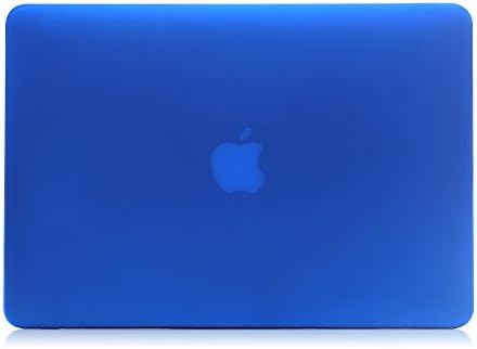 AiBOUSA® Macbook Skin Smooth Matte Finish Hard Shell Protective Case Cover with Kicstand Stand for MacBook Air 11" ( Sapphire blue)