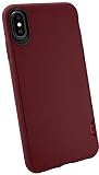Smartish iPhone Xs Max Slim Case - Kung Fu Grip [Lightweight + Protective] Thin Cover for Apple iPhone 10S Max (Silk) - Red Rover Red Rover