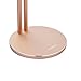 Headphone Stand Table Desk Accessories – Jokitech Metal Headset Holder Bracket Desktop Earphone Hanger Mount Storage Rack with leather silicon protection for Home and Office Display Rosegoldthumb 4