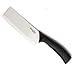 Shenzhen Knives 6 Inch Ceramic Vegetable Cleaver (Nakiri Knife). Lightweight Kitchen Cutlery for Precision Slicing and Cooking. Japanese Chef Kitchen Aid - Professional Cooking Knife