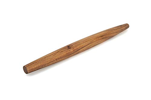 Ironwood Gourmet 28981 Acacia Wood French Rolling Pin, 20-inches, Brown - Thumbnail 4