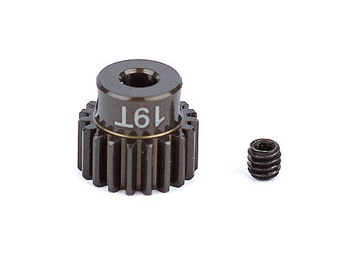 Team Associated 1337 Factory Aluminum 19T 48P 1/8 Shaft Pinion Gear