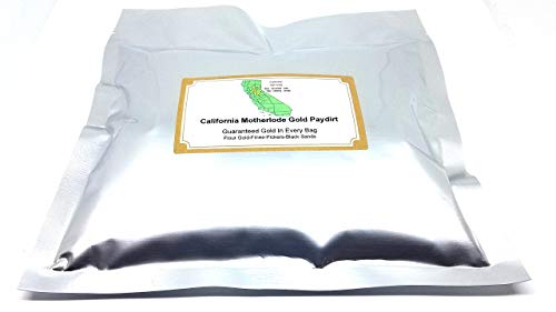 2 lb California Paydirt Panning Gold Nugget Bag