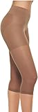 Lupo Women's Capri Pantyhose Shaper Slimmer Corsario Natural Small