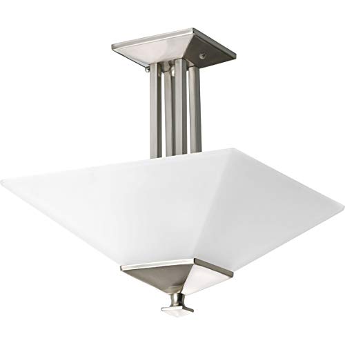 Amazon.com: Progress Lighting P3597-09 2-Light Semi-Flush ...