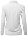 Xpril Women's Casual Basic Sporty Long Sleeve Polo Collar T-Shirt