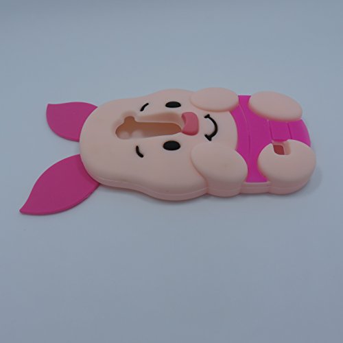 LG Tribute 2 Case,LG Tribute 2 Piglet Case,Tribe-Tiger 3D Cartoon Pig Piglet Silicon Gel Rubber Case Cover Skin for LG Tribute 2(Piglet)