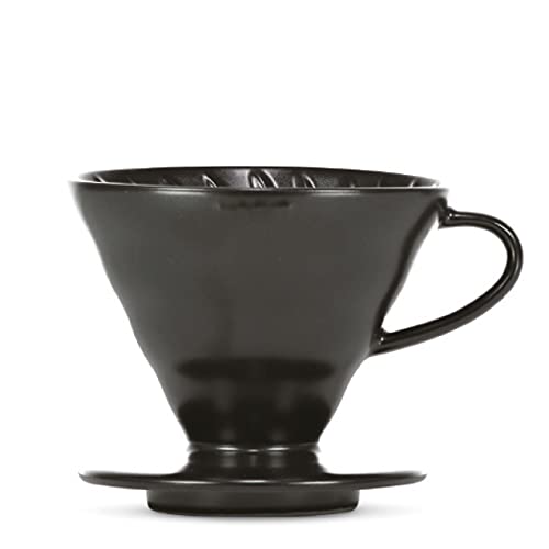 Hario V60 Coffee Filter/Hand Filter Porcelain Size 02 Matte Black