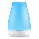 URPOWER 2nd Version Essential Oil Diffuser Aroma Essential Oil Cool Mist Humidifier with Adjustable Mist Mode,Waterless Auto Shut-off and 7 Color LED Lights Changing for Home Office Baby