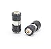 THE CIMPLE CO - Weather Sealed Cable Extension Coupler | 10 Pack | Cable Extension Adapter (Barrel Splice - Coupler) | Connects Two Coaxial Video Cables (Female to Female Connector) 3GHz Rated primary