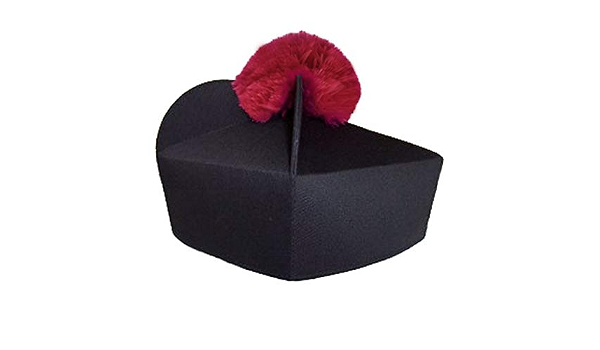 Black biretta 3 corner Vestment 